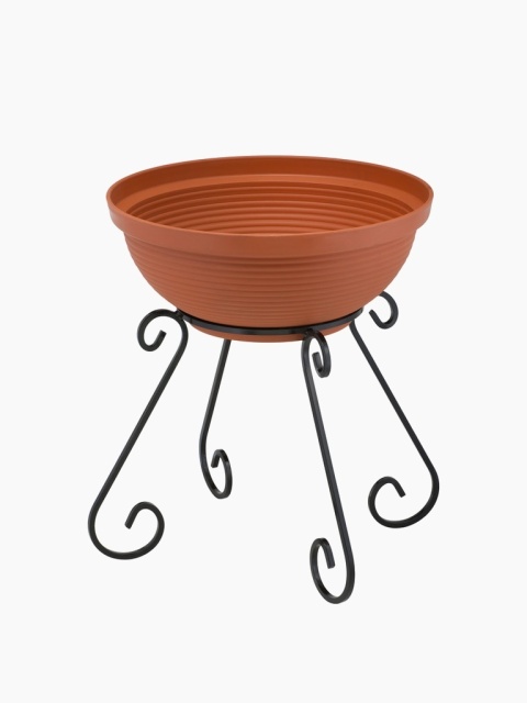 Garten-Blumenständer - Schale auf Ständer