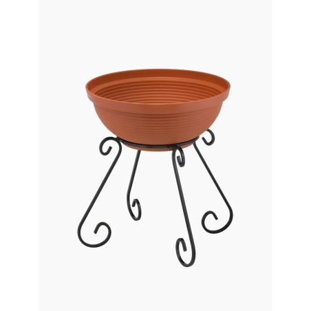 Garten-Blumenständer - Schale auf Ständer