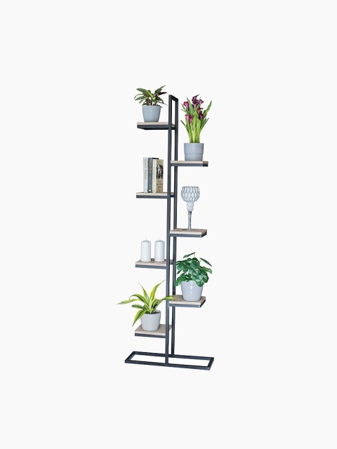 Wysoki kwietnik stojak loftowy