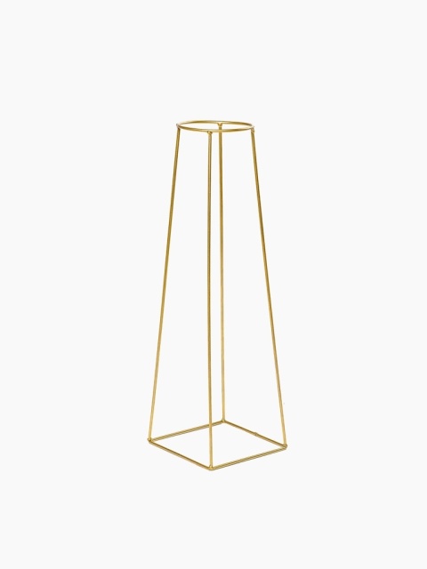 Goldener Loft-Blumenständer