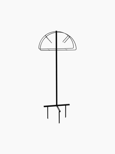 Einsteckbarer Gartenschlauchhalter aus Metall