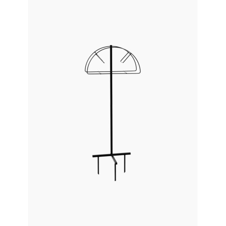 Einsteckbarer Gartenschlauchhalter aus Metall