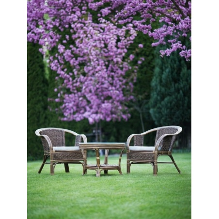 Ratanový nábytok s abakou M03