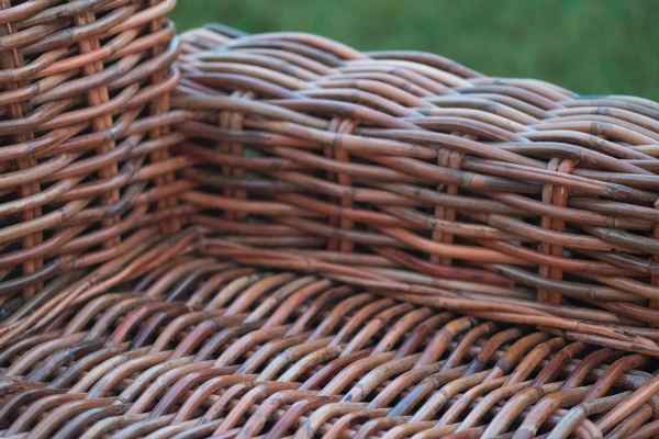 prawdziwy rattan naturalny