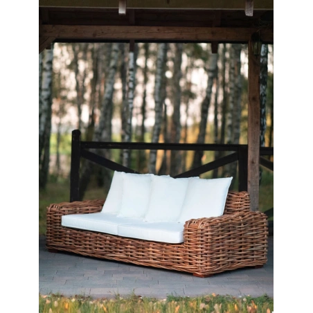Sofa rattanowa dom ogród salon