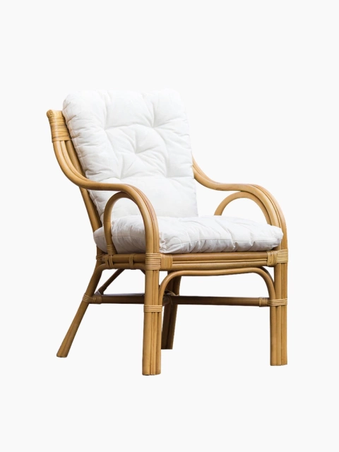 Rattansessel Santono, honigbraun