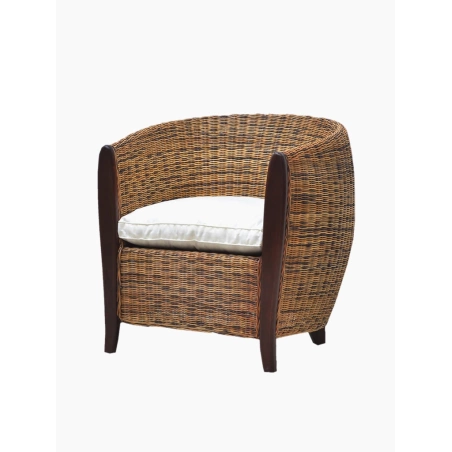 Okrúhle prútené kreslo M34