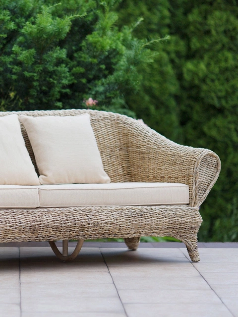 Rattanowa sofa stylowa Simoo