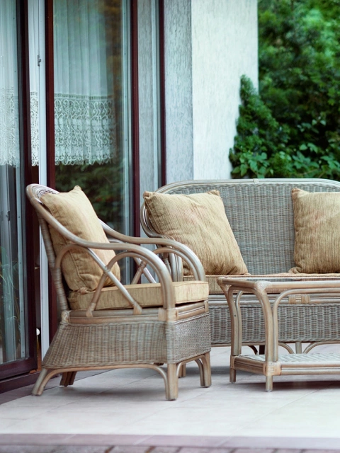 Gartenmöbel, Rattan Gosito