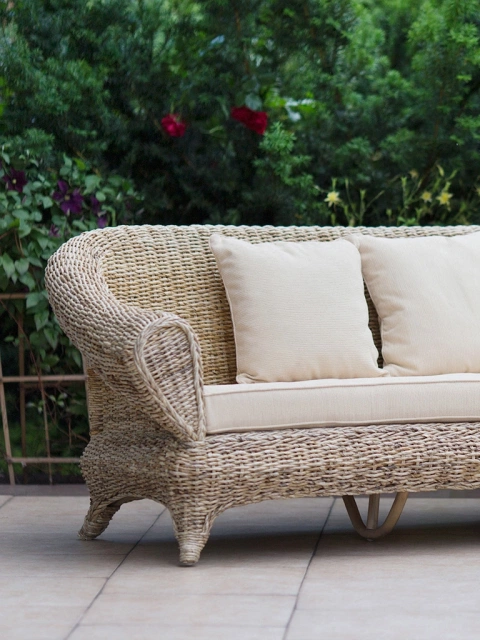 Rattanowa sofa stylowa Simoo