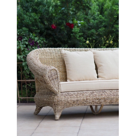 Stilvolle Rattan-Sofa Simoo