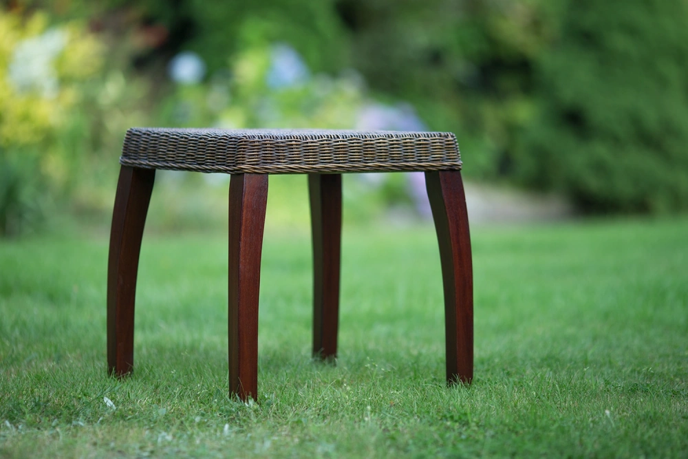 Rattan-Kaffeetisch Brescia