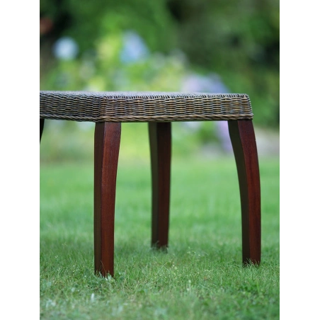 Rattan-Kaffeetisch Brescia