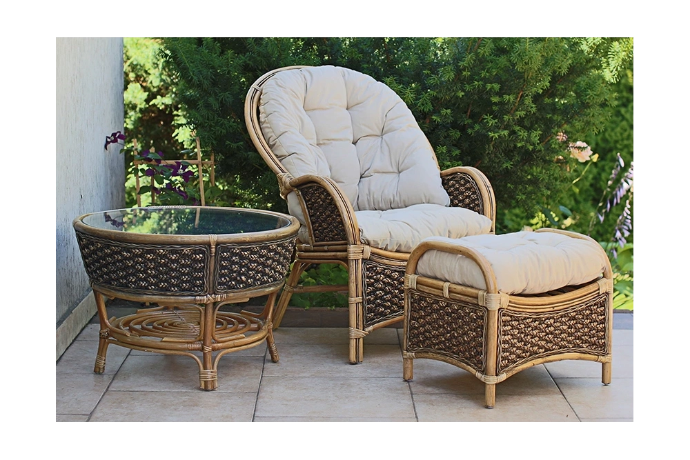 meble rattanowe dla kawosza