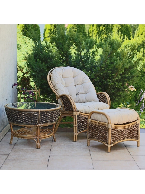 Rattanmöbel für Kaffeeliebhaber