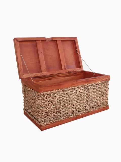 Kleine Retro-Truhe mit Abaca
