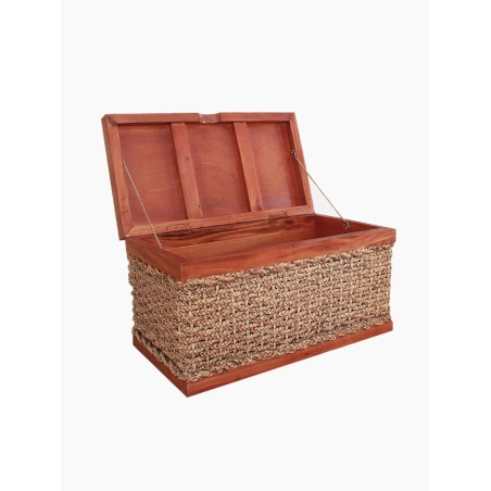 Kleine Retro-Truhe mit Abaca