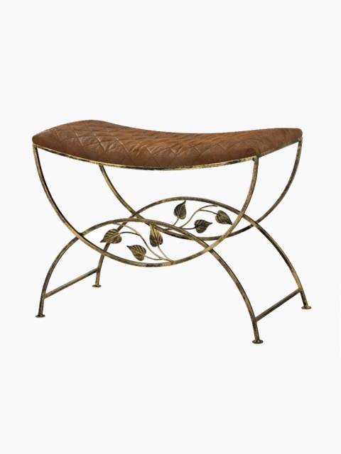 Stilvolle geschmiedete Bank