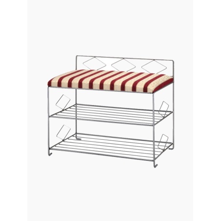 Schmiedeschuhschrank K1336 - Stahlbank für den Flur - Akspol