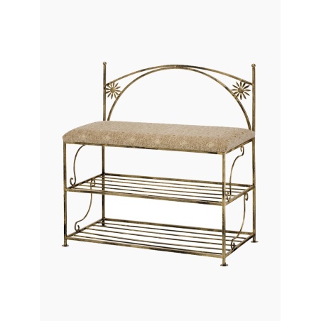 Antická lavica – skrinka na topánky