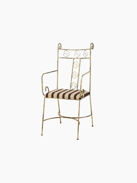 Schmiedestuhl mit Polsterung