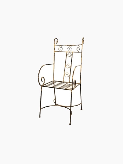 Schmiedeeisenstuhl, stilvoll