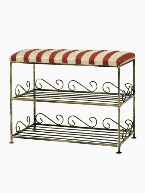 Schuhbank Flur, Schuhregal mit Sitzfläche