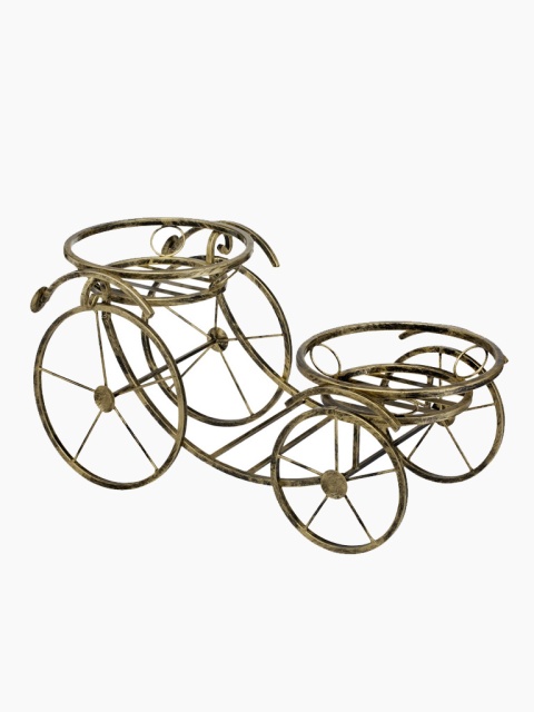 Kovový stojan na kvety bicykel, stojan na kvety