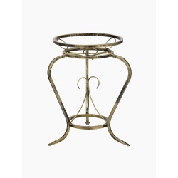 Metalowy stojak na kwiata, kwietnik z metalu