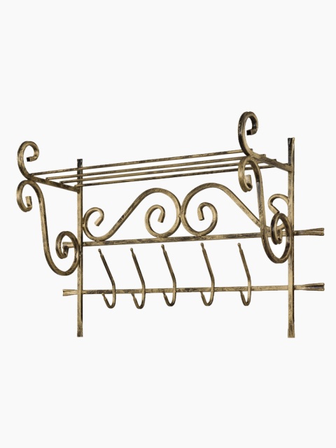 Stilvoller Metallkleiderhaken