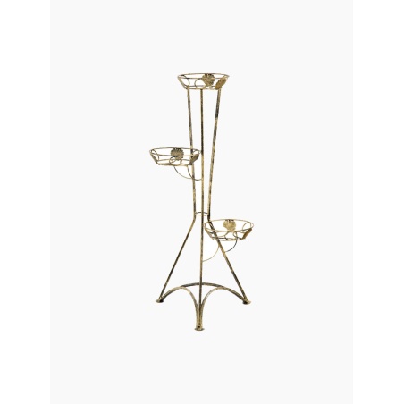 Štýlový stojan na kvety, elegantný kovový kvetináč