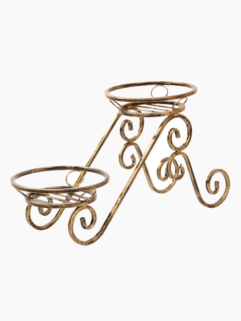 Mały złoty kwietnik, stojak na kwiaty