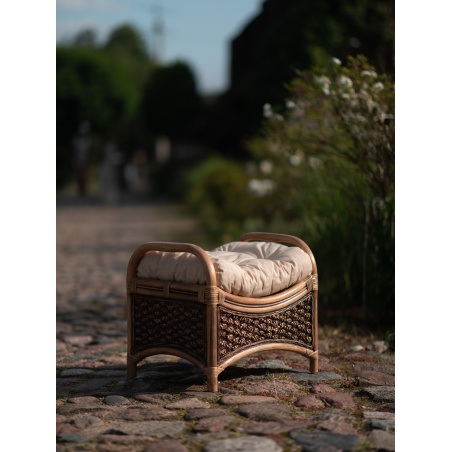 Rattan-Fußhocker Prestono