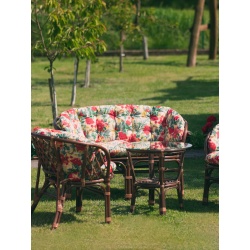 Möbel aus natürlichem Rattan für Terrasse, Haus und Garten