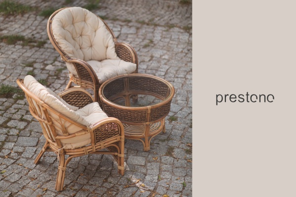 Prírodný záhradný nábytok