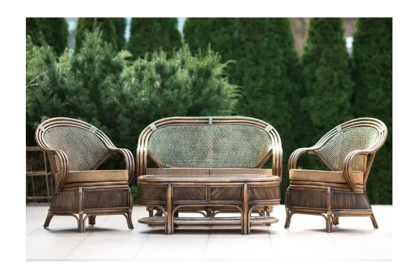 Rattan-Sets, natürlich, für Haus und Garten, Importpreise!