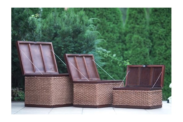 Skrzynie kufry rattanowe, kufry drewniane | Akspol