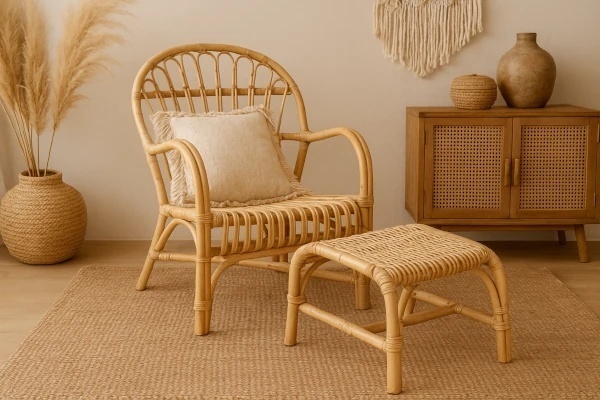 Boho Stil - natürliche Möbel und Deko für gemütliche Räume