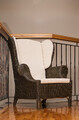 Fotel rattanowy - zdjęcie w domu - kolonia - m35