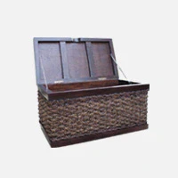 skrzynia rattan naturalny abaka