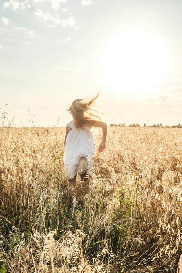 Laufen Natur Aktivität Wiese