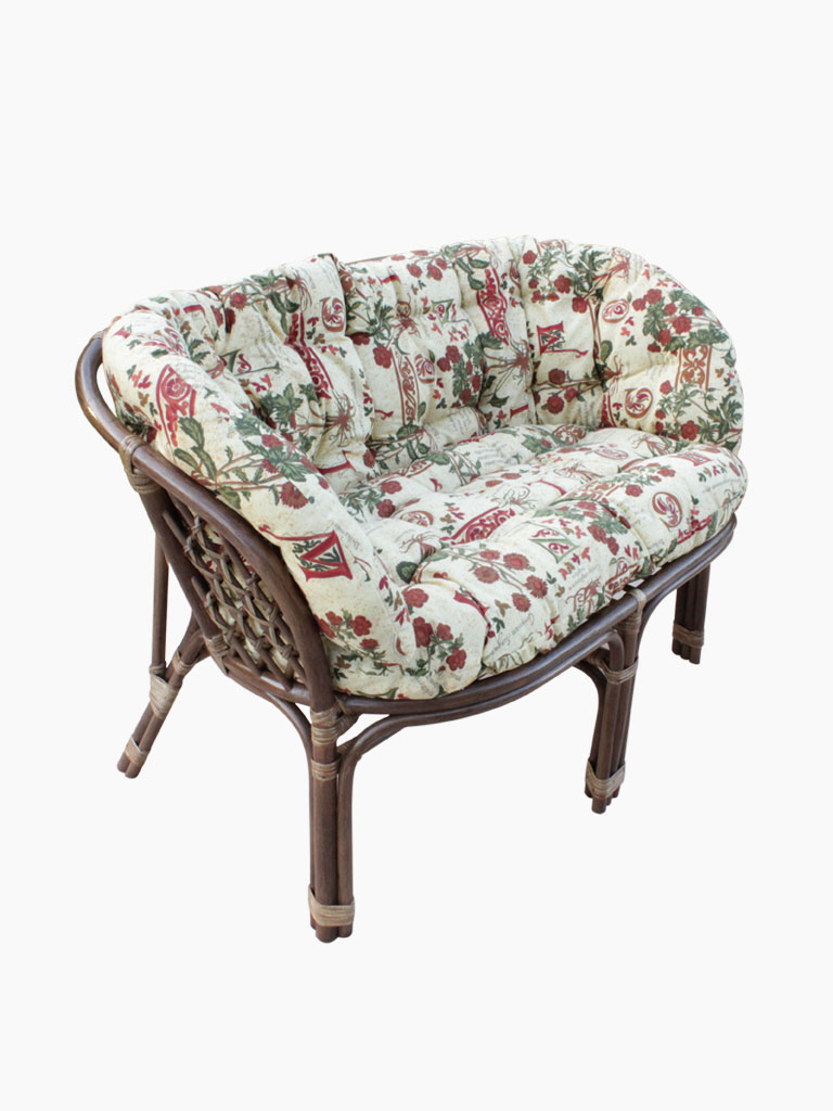 dvojmiestna záhradná ratanová pohovka