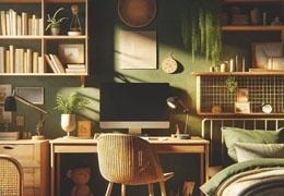 Zimmer mit grüner Farbe - Inspiration - Sieh, was du wissen musst