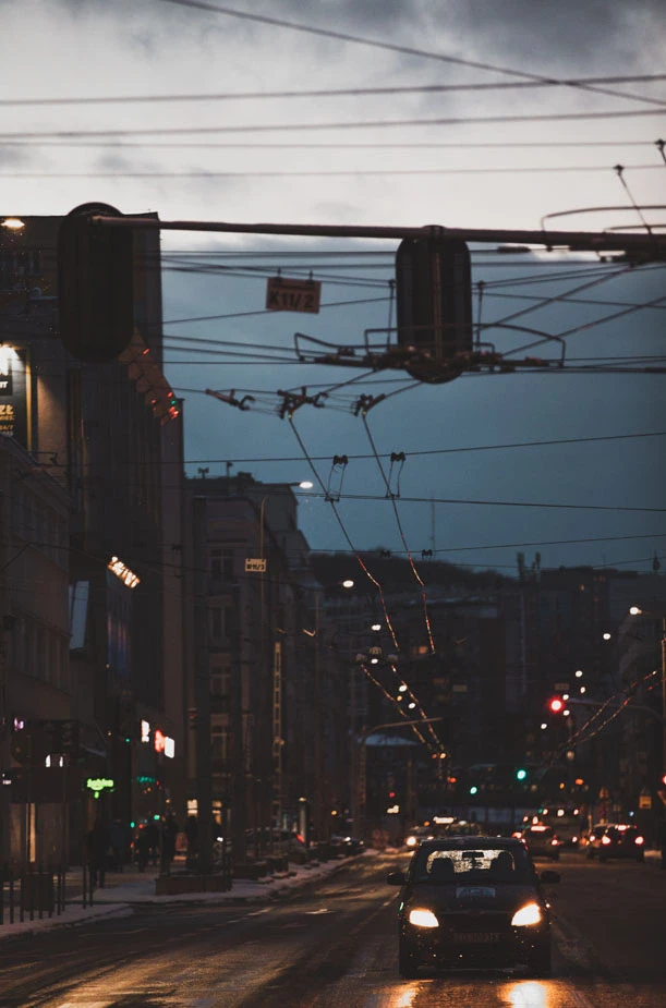 Gdynia 10 Lutego zima