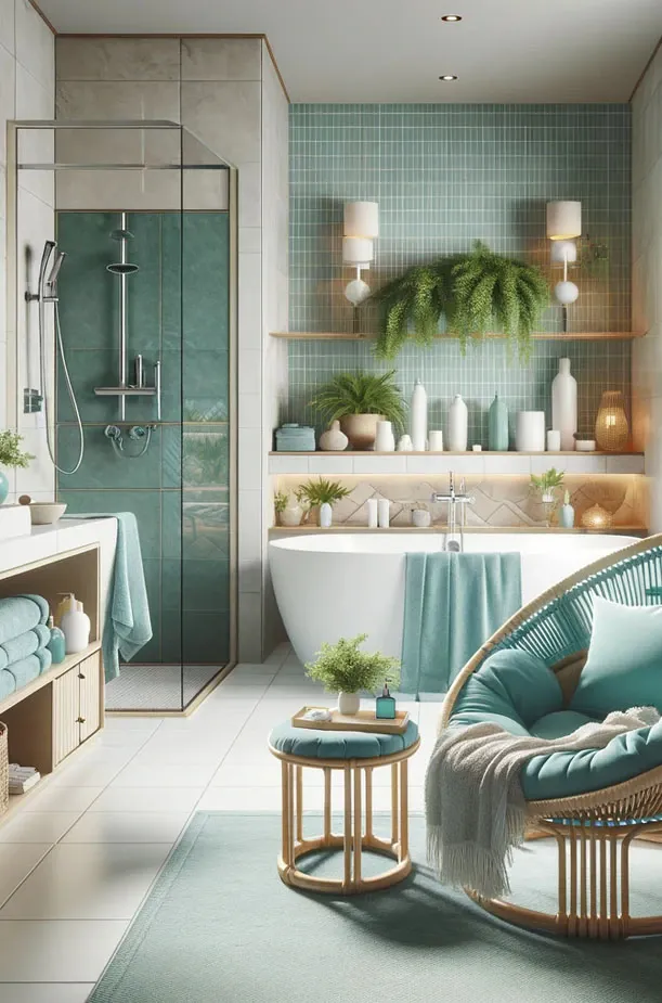 Türkisbadezimmer Inspiration