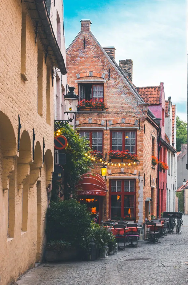 kawiarnia w starym mieście